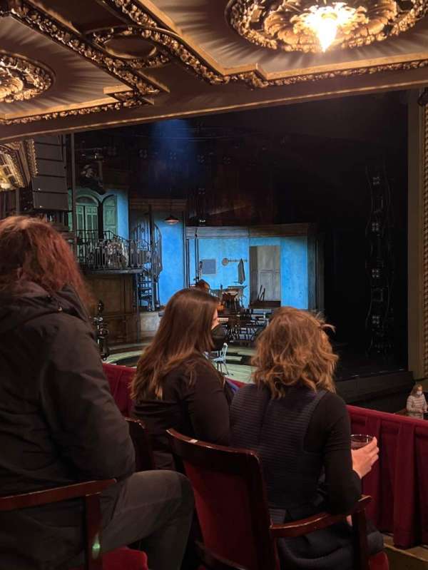 CIBC Theatre, section: Dress Circle L, row: 10, seat: 15