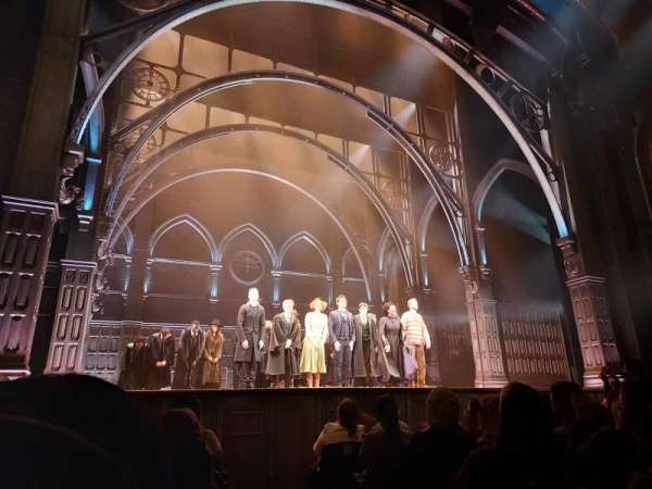 Curran Theater, section: Orchestra L, row: F, seat: 1