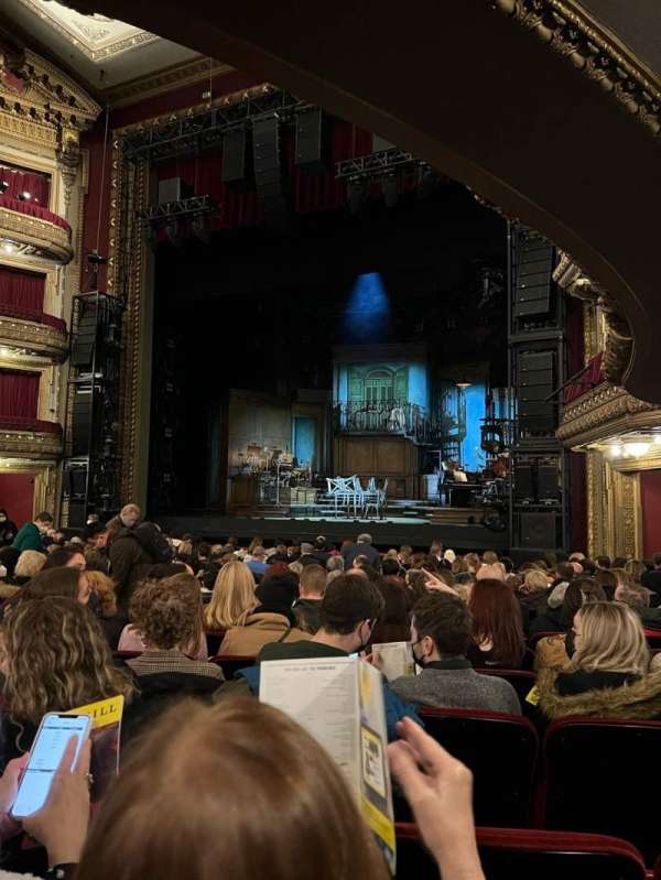 CIBC Theatre, section: Orchestra R, row: S, seat: 12