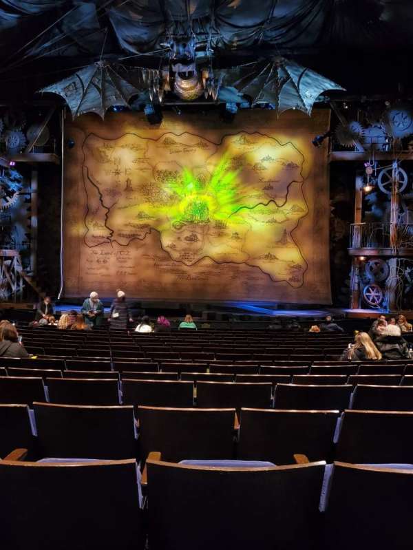 Gershwin Theatre, section: Orchestra C, row: M, seat: 113