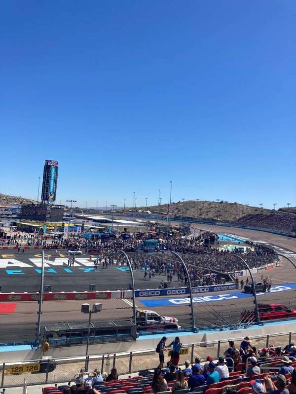 Phoenix Raceway, section: 126, row: 28, seat: 3