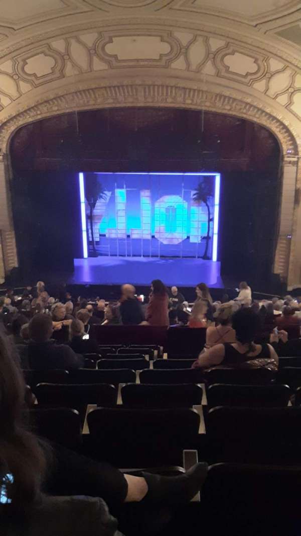 Connor Palace, section: Balcony CR, row: Y, seat: 409