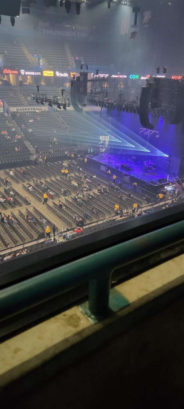 Paycom Center, section: 324, row: A, seat: 18