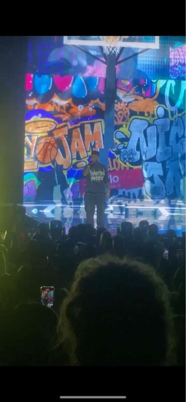 Rosemont Theatre, section: 110, row: T, seat: 3