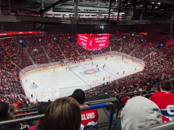 Centre Bell, section: 323, row: M, seat: 2