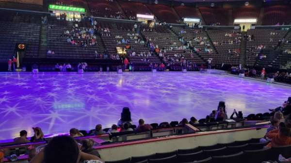 Heritage Bank Center, section: 130, row: H, seat: 3