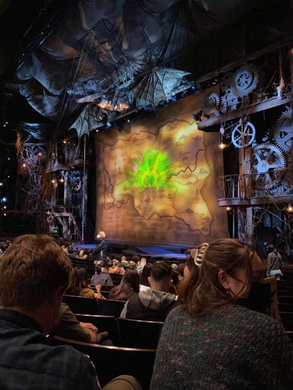 Gershwin Theatre, section: Orchestra R, row: K, seat: 30