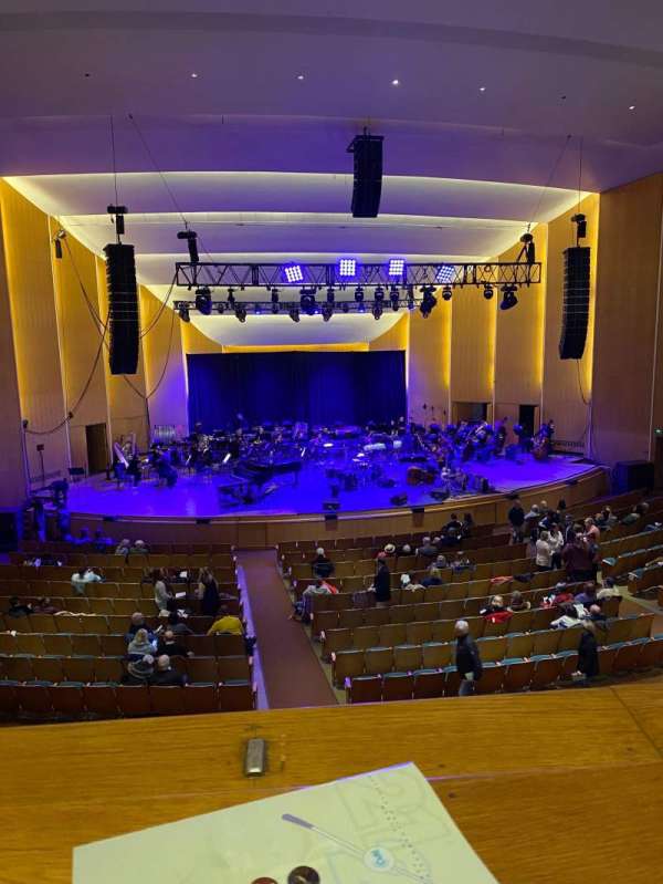 Kleinhans Music Hall, section: Lower Balcony, row: A, seat: 7