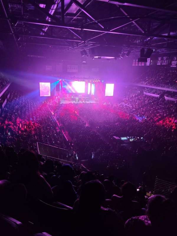 Toyota Arena, section: 212, row: I, seat: 1