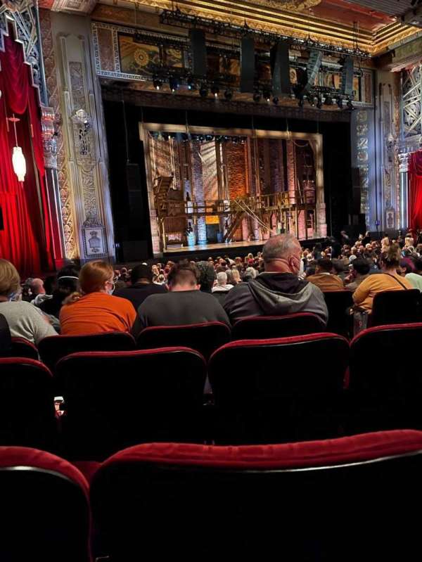Hollywood Pantages Theatre, section: Orchestra L, row: NN, seat: 7