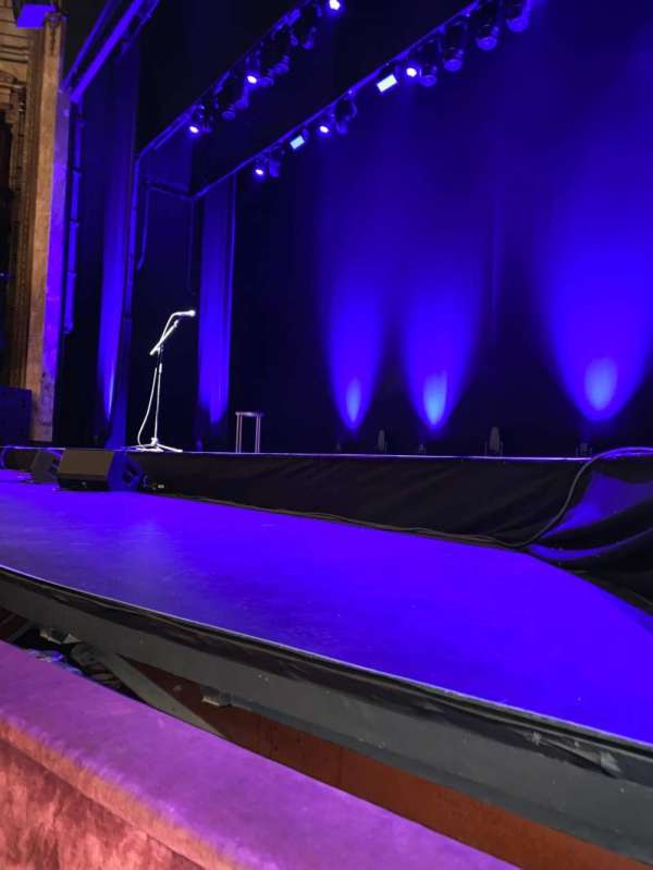 The London Palladium, section: Stalls, row: A, seat: 2