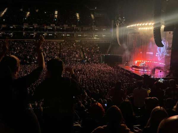 The O2, London, section: 112, row: Y, seat: 367