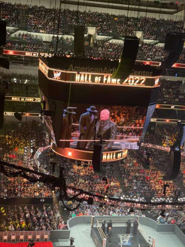 American Airlines Center, section: 328, row: M, seat: 14