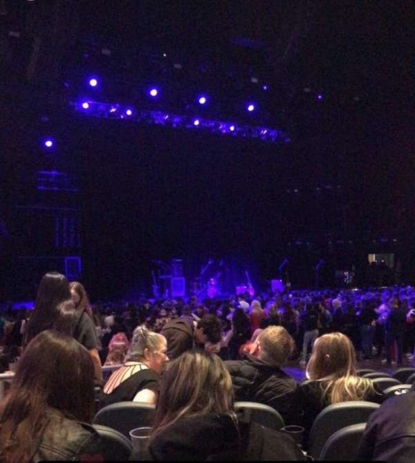 YouTube Theater, section: 102, row: K, seat: 2