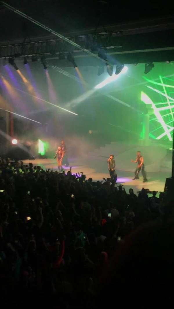 The Greek Theatre, section: South terrace, row: D, seat: 6