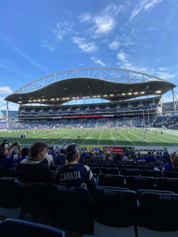 Princess Auto Stadium, section: 127, row: 15, seat: 5