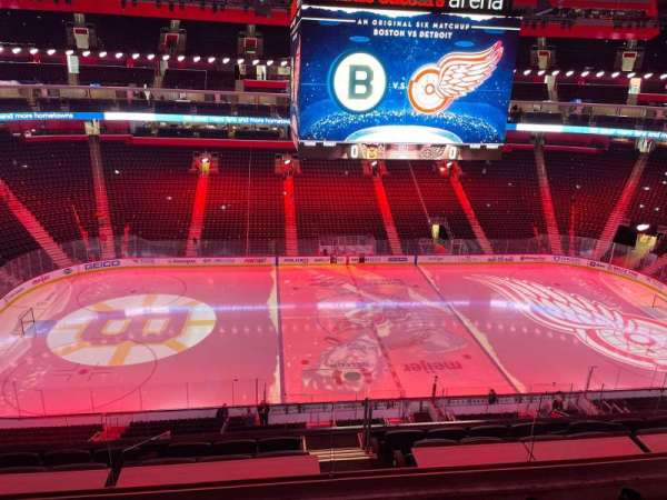 Little Caesars Arena, section: M29, row: 3, seat: 6