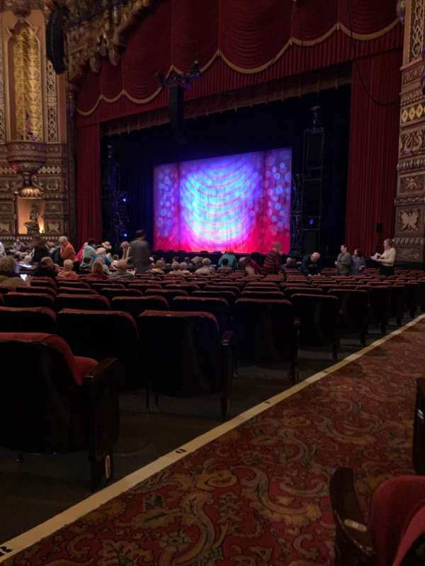 The Fabulous Fox Theatre, St. Louis, section: Orchestra 6, row: S, seat: 30
