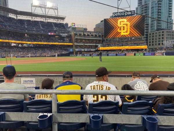 Petco Park, section: 115, row: 5, seat: 9