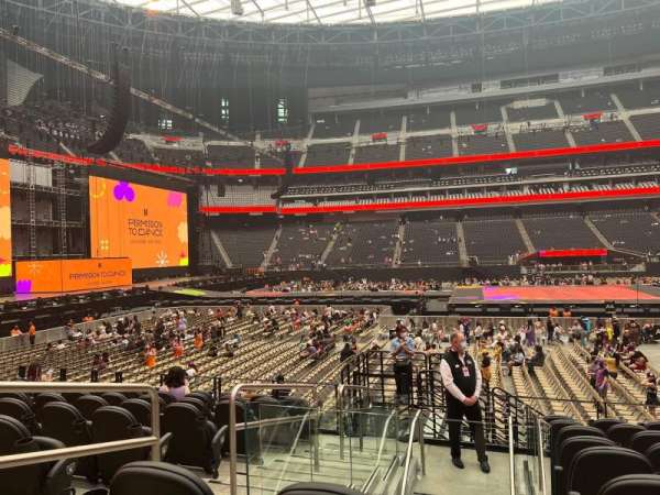 Allegiant Stadium, section: C113, row: 9, seat: 16
