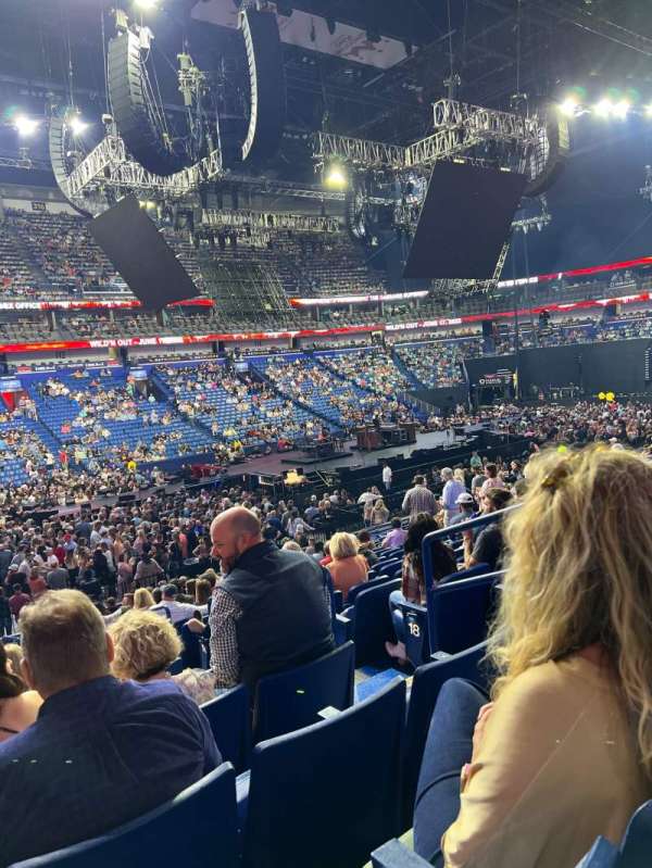 Smoothie King Center, section: 103, row: 22, seat: 4