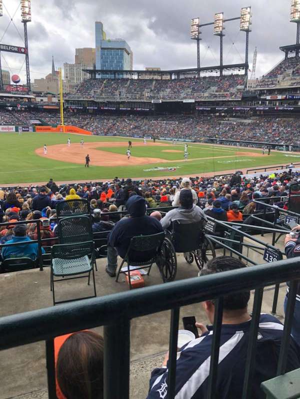 Comerica Park, section: 138, row: A, seat: 5&6