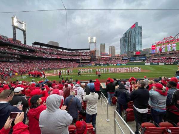 Busch Stadium, section: 145, row: 1, seat: 12