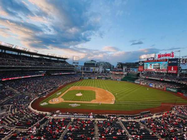 Nationals Park, section: 319, row: A, seat: 11