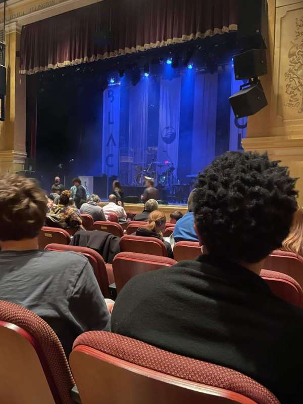 The Ridgefield Playhouse, section: Orch, row: J, seat: 12