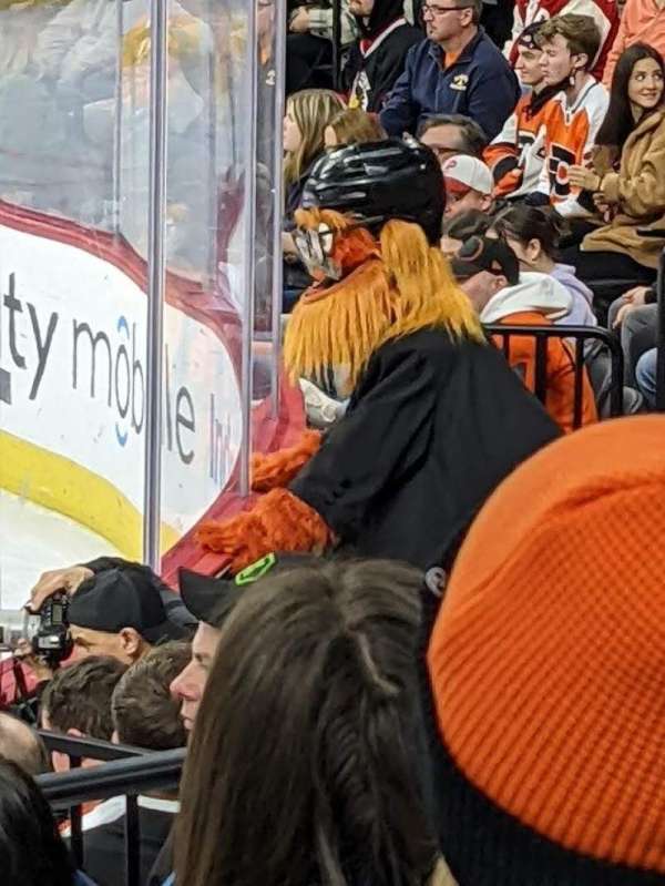 Xfinity Mobile Arena, section: 103, row: 10, seat: 11