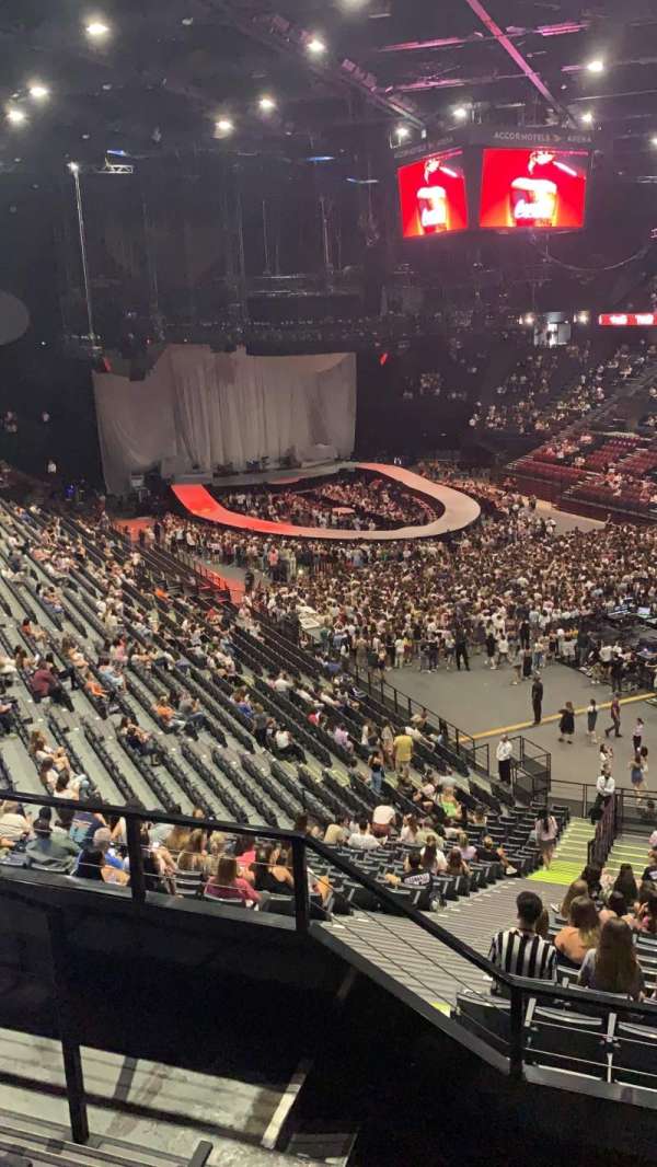 Accor Arena, section: Balcon S, row: 85, seat: 19