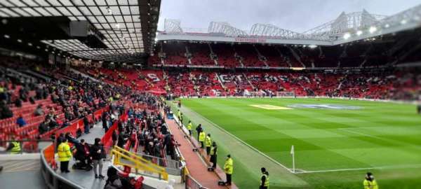Old Trafford, section: E231, row: 1, seat: 22