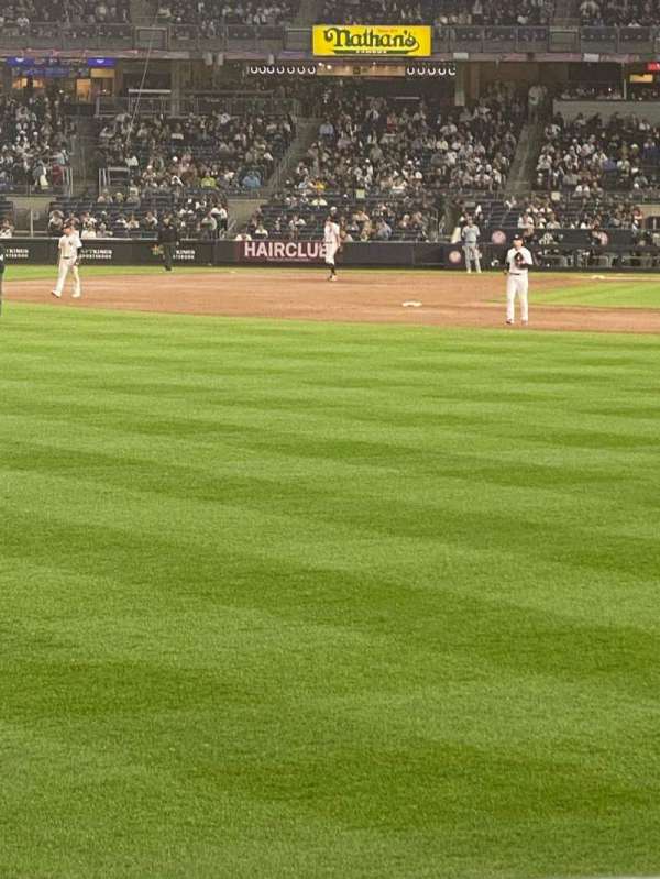 Yankee Stadium, section: 132, row: 1, seat: 9