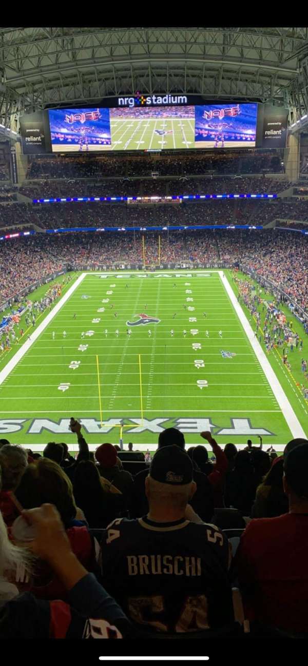 NRG Stadium, section: 622, row: H, seat: 12