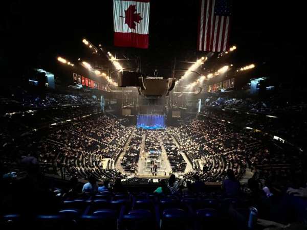 Bridgestone Arena, section: 301, row: F, seat: 18