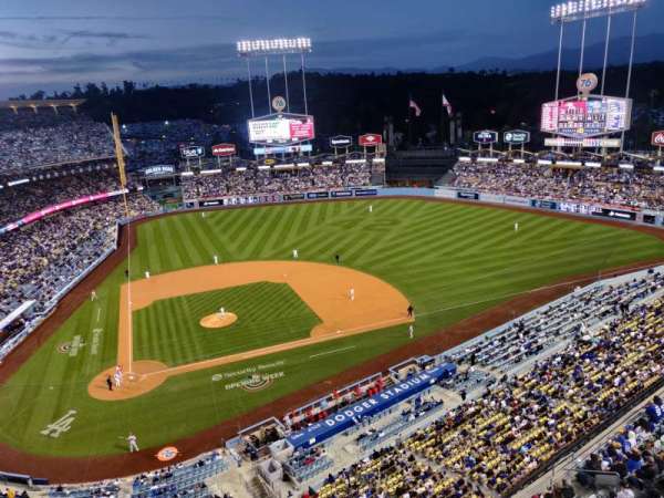 Dodger Stadium, section: 10TD, row: A, seat: 13