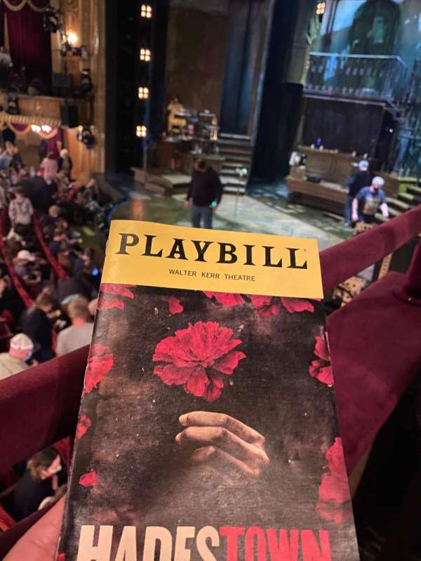 Walter Kerr Theatre, section: Box R, row: 1, seat: 7, 8