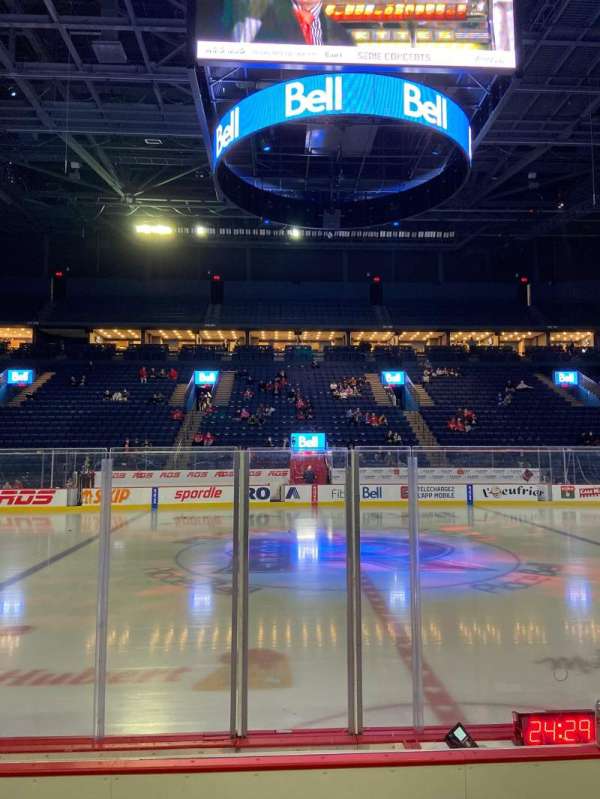 Place Bell, section: 109, row: C, seat: 9
