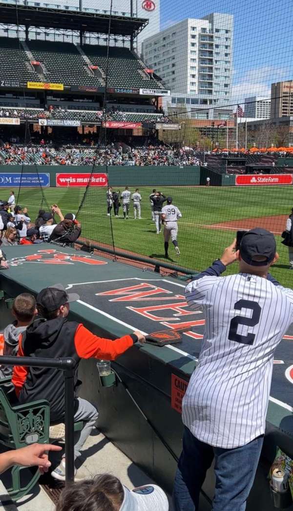 Oriole Park at Camden Yards, section: 50, row: 3, seat: 8