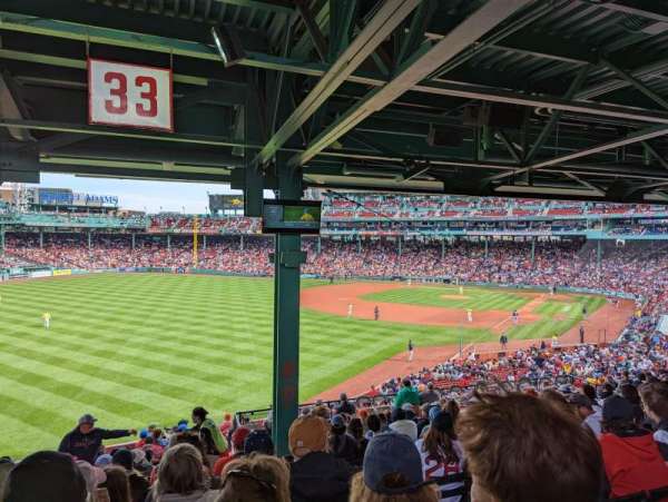Fenway Park, section: Grandstand 33, row: 14, seat: 2