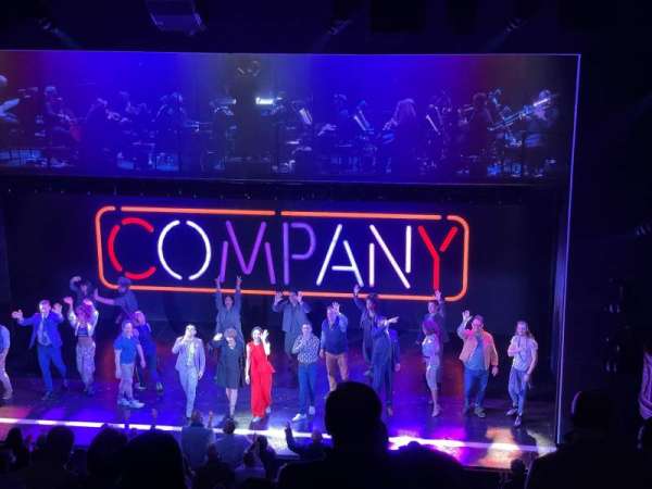 Bernard B. Jacobs Theatre, section: Mezzanine C, row: F, seat: 101