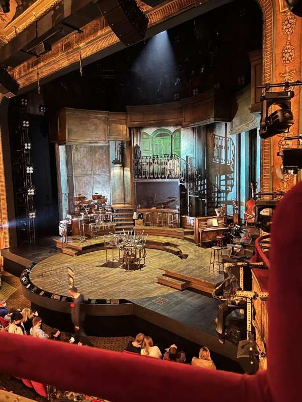 Walter Kerr Theatre, section: Mezzanine R, row: A, seat: 22