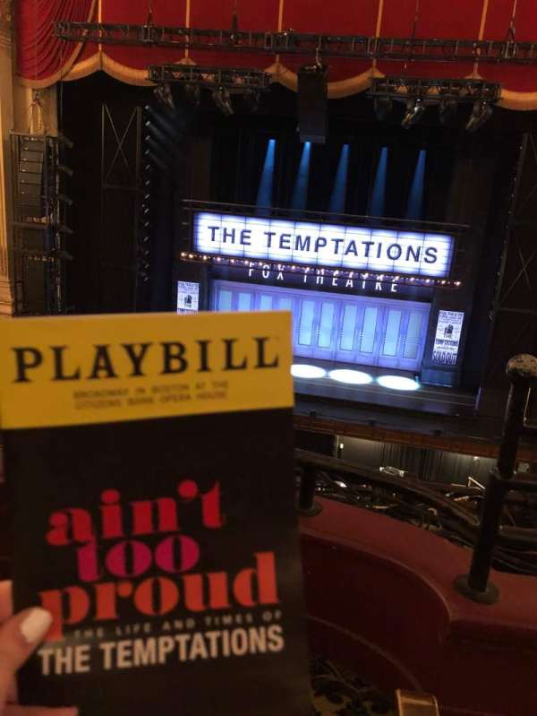 Citizens Bank Opera House, section: Dress Circle C, row: BB, seat: 101