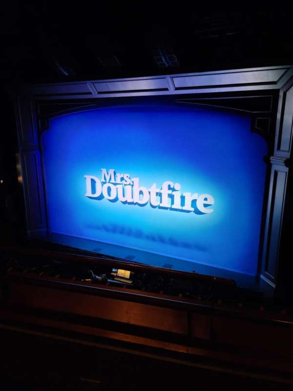 Stephen Sondheim Theatre, section: Mezzanine R, row: BB, seat: 2