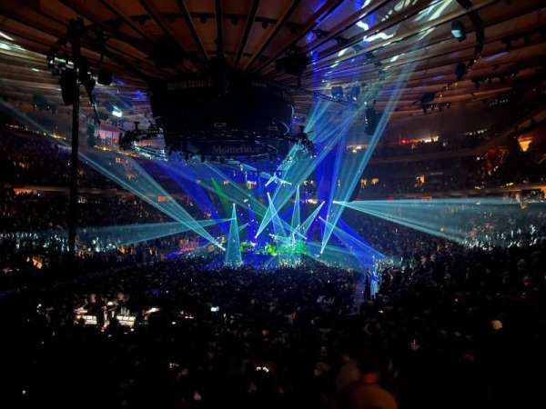 Madison Square Garden, section: 103, row: 17, seat: 16