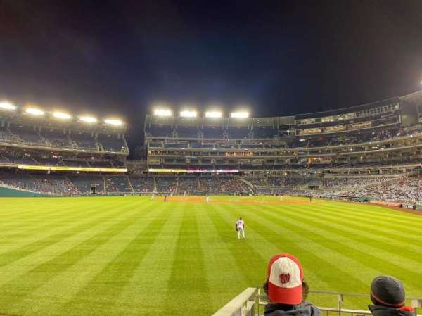 Nationals Park, section: 103, row: D, seat: 9