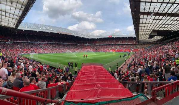 Old Trafford, section: w210, row: 1