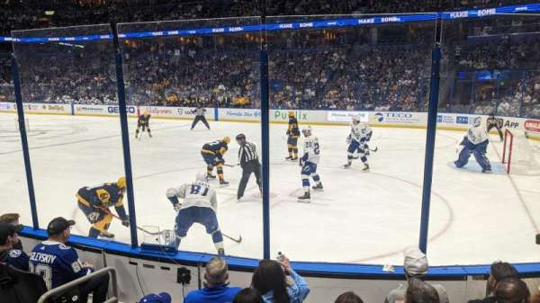 Benchmark International Arena, section: 112, row: F, seat: 11