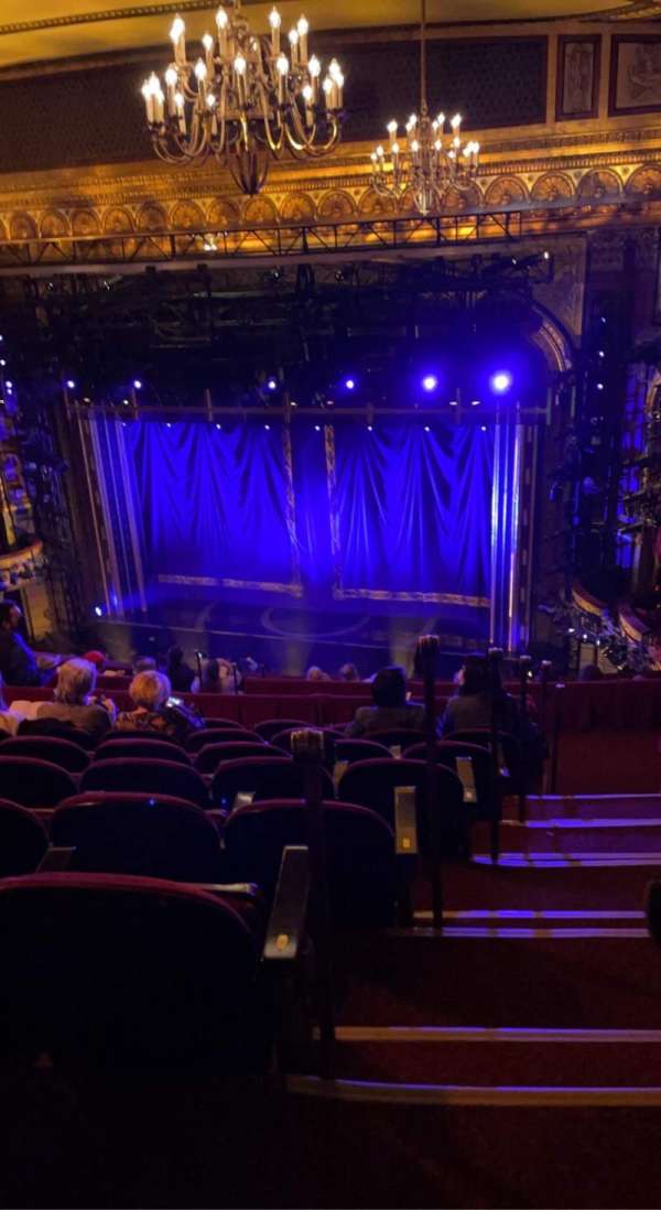 Lena Horne Theatre, section: Rear Mezzanine R, row: M, seat: 4