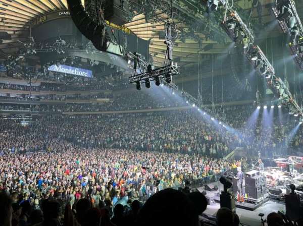 Madison Square Garden, section: 110, row: 10, seat: 7